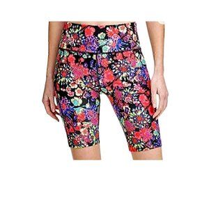 Calvin Klein Womens Floral Bike Shorts  Small NWOT